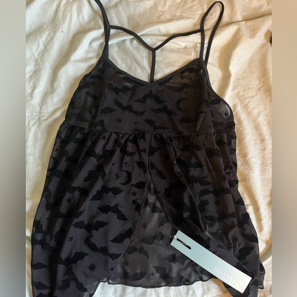 Bats Lingerie or bath suit cover up